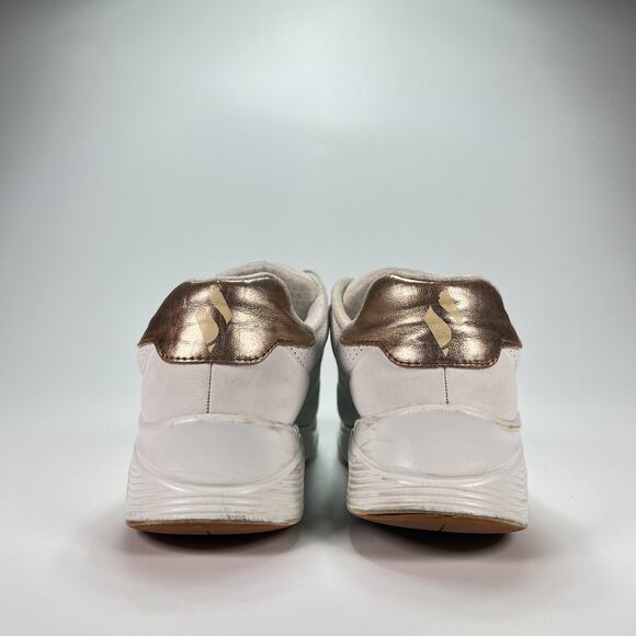 Skechers UNO Gen1 Shimmer Away White Casual Sneakers Shoes 310545L Youth Size 3 - Picture 5 of 11